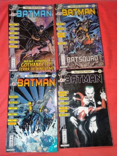 Batman Premium, Editora Abril. HQs Quadrinhos Gibis Comics