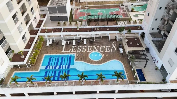 Flat 100% Mobiliado | Frente ao Parque Flamboyant | Andar Alto | Nascente
