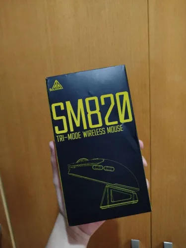 Mouse gamer sem fio solakaka sm820