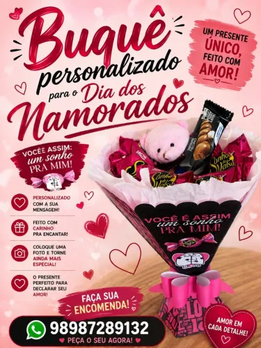 Buquê personalizado 