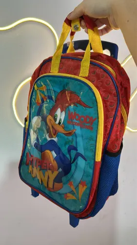 Kit Mochila Infantil do Pica Pau