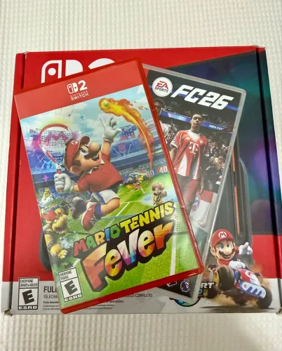 Nintendo Switch 2 - Kit Completo | R$ 3.800