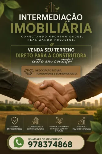 Negociação de venda de terrenos em São Paulo