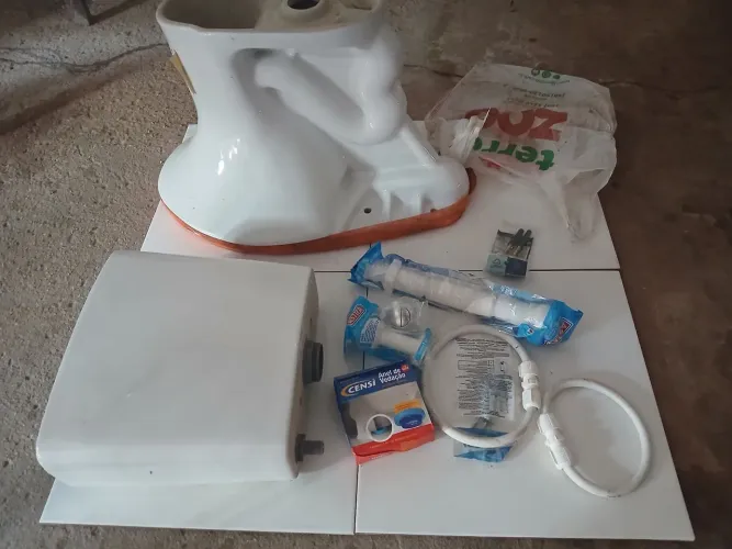 Kit vazo sanitário completo