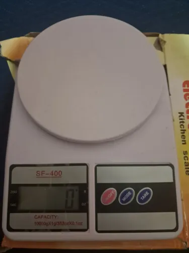 Balança de cozinha até 10kilo