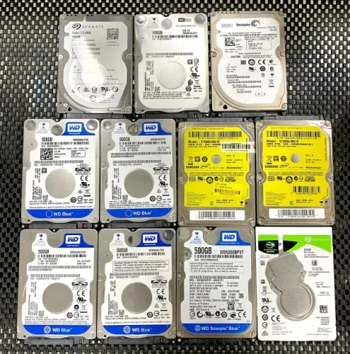 HD Notebook 500Gb, WD, Samsung e Seagate (99995.9905 zap)