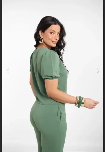 Conjunto social Plus size Tam 46 