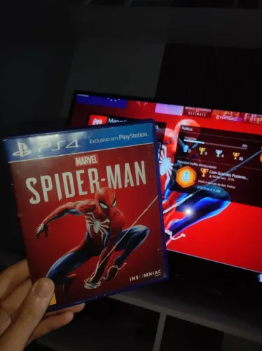 Marvels Spiderman PS4 (sem manual)