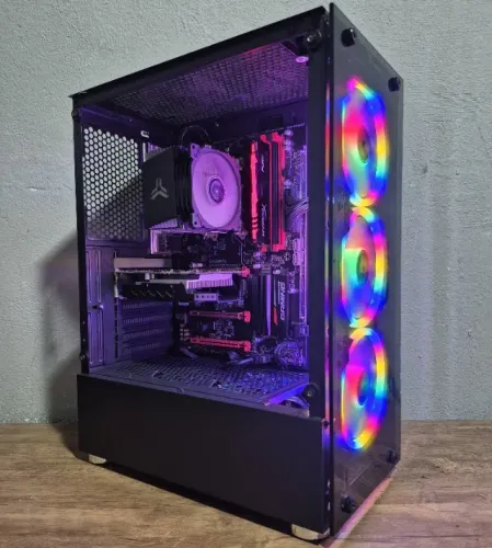 PC GAMER RYZEN 5/ GTX 750TI 4GB/ 8GB DDR4/ SSD  256GB. ACEITO CARTAO E GARANTIA