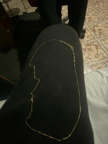 Cordão de ouro 750 k