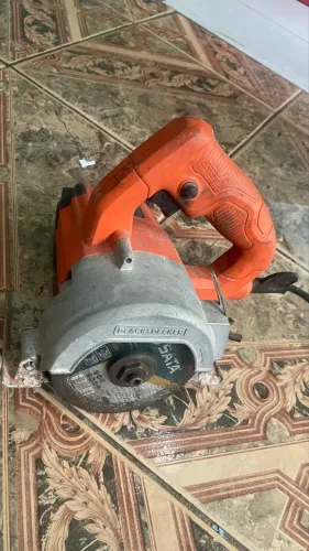 Serra Mármore Black Decker Usada