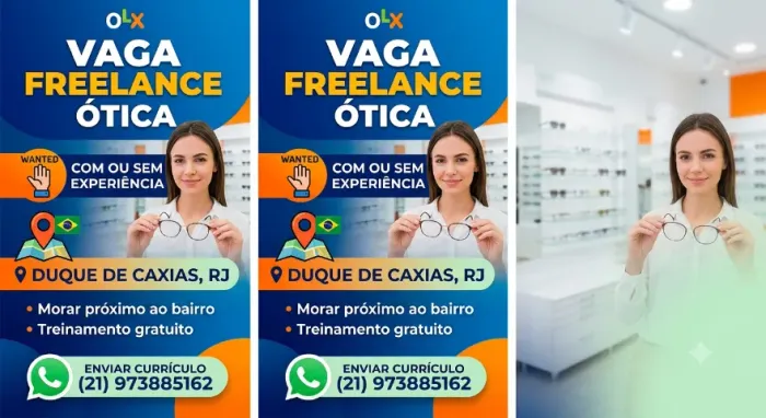 VAGAS ÓTICA DUQUE DE CAXIAS 