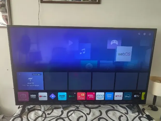 Smart TV LG 60" 4K UHD Wi-Fi Bluetooth HDR IAl ThinQ AI Google Assistente Alexa