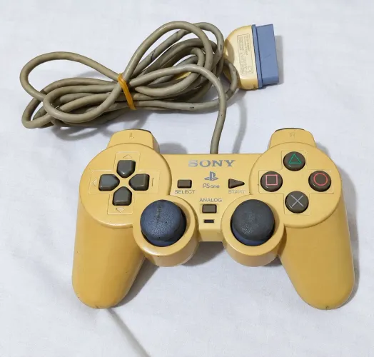 Controle Original PlayStation 1 Analógico - R$ 90