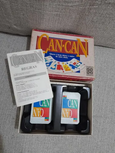 Jogo Can-Can Grow anos 80 / 90 completo com caixa e manual