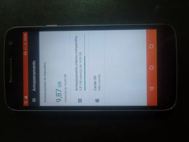 Moto g4 play ( sem botão de volume )
