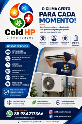Serviço de ar condicionado