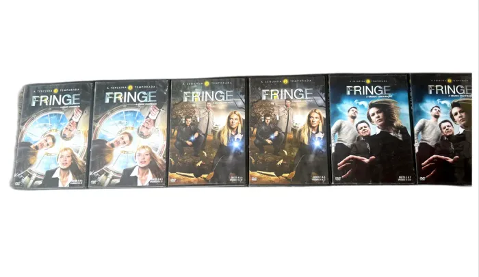 Box DVD Fringe - 6 volumes - Temporadas 1 a 4