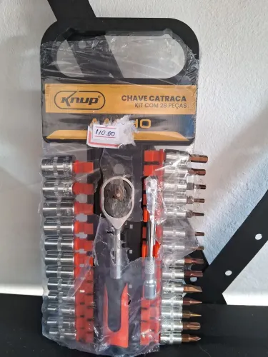 Kit Chave Catraca knup com 28 peças
