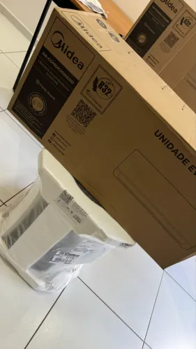 Ar Condicionado Split Inverter Midea Lite 12000 BTUs Frio 220V. ACEITAMOS CARTOES