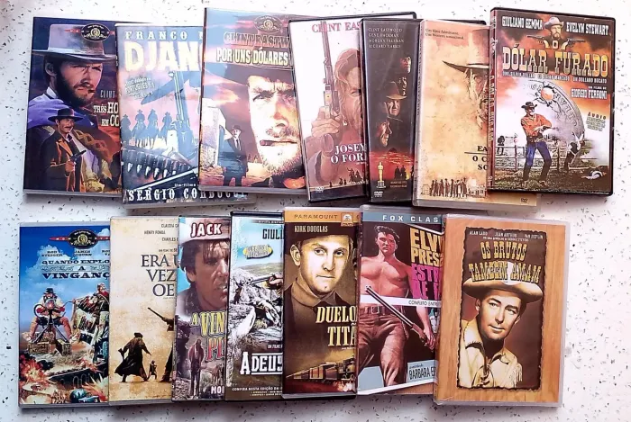 14 filmes originais DVD "FAROESTE"(1 ainda lacrado!) OPORTUNIDADE