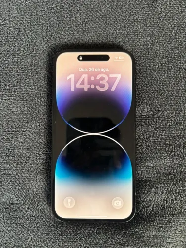 iPhone 14 Pro 256GB Black | Impecável | Peças Originais | 80% Bateria