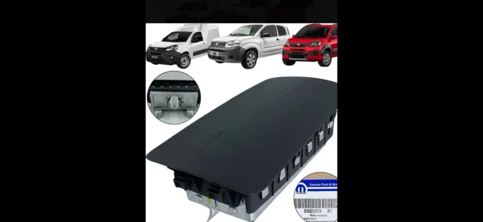 KIT AIRBAG COMPLETO FIAT UNO VIVACE FIORINO 2014 ATE 2021