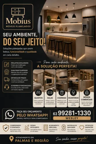 Transforme seu ambiente com móveis planejados sob medida!