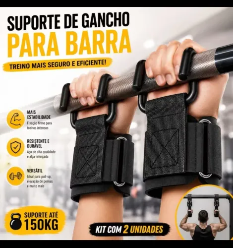 Par strap gancho treino