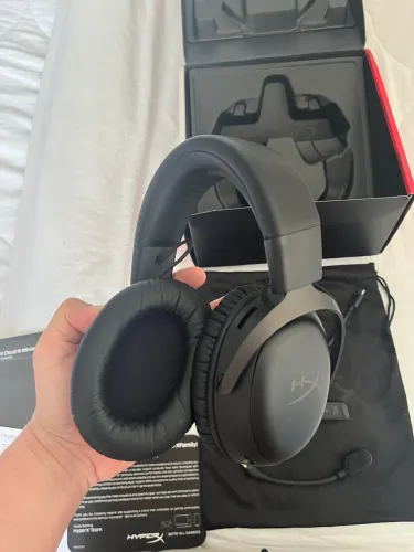 Headset Gamer HyperX Cloud III Wireless | Até 120h Bateria