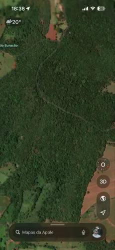 Terreno destinado para reserva de mata verde