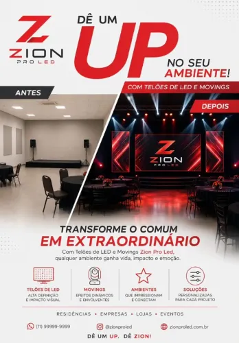 ZION PRO LED- SHOWROOM DE TELÕES DE LED