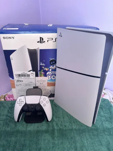 Ps5 Slim - 2 meses que saiu da loja! NOVO + 3 jogos