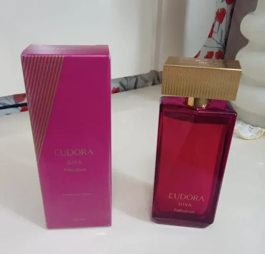 Perfume Eudora Diva Fabulosa 100ml original usado