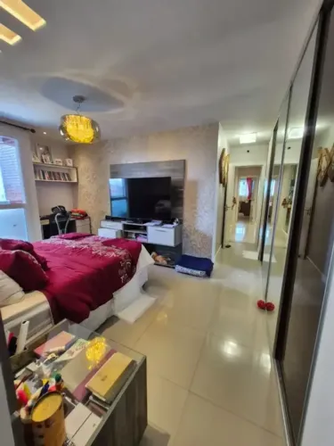 LOCAÇÃO NO CONDOMÍNIO RUBI  apartamento de 140m² MOBILIADO! 3 Suítes amplas 3 Vagas