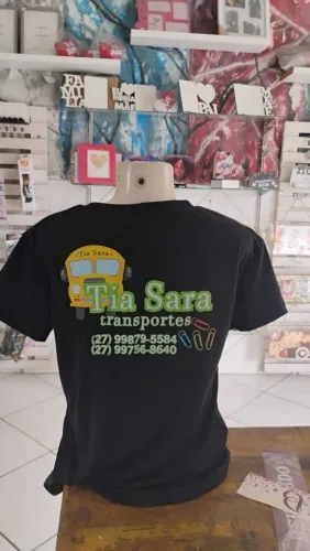Camisa personalizada sublimação e dtf