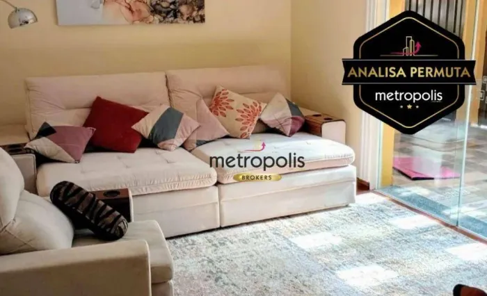 Sobrado com 4 dormitórios à venda, 226 m² por R$ 1.180.000,00 - Parque Santa Marta - São C