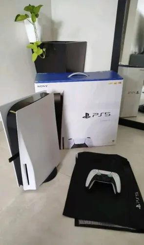 Ps5 Novo Na Caixa E Nota Fiscal  Na Garantia