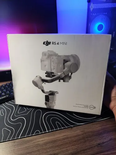 Gimbal Dji RS 4 Mini Novo Lacrado