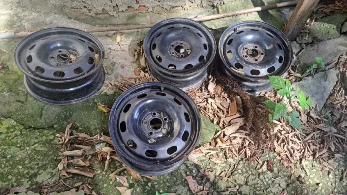 roda de ferro aro 15 4x100 vw