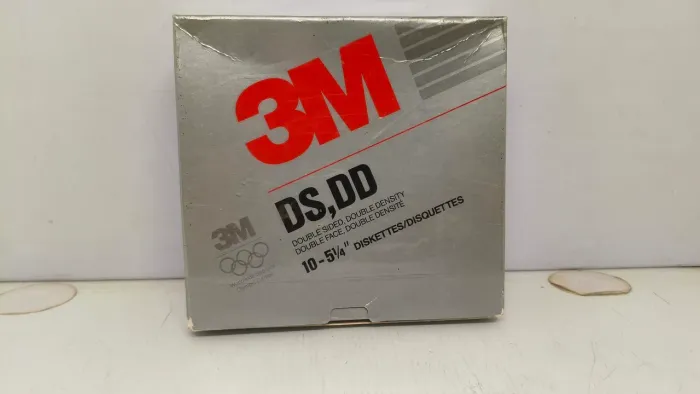BOX 10 DISKETS 3M DS/DD
