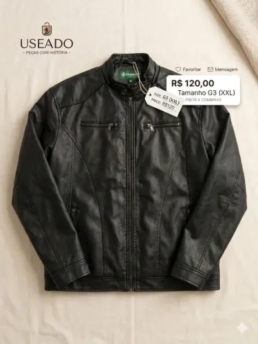 Jaqueta masculina PLUS SIZE USADA