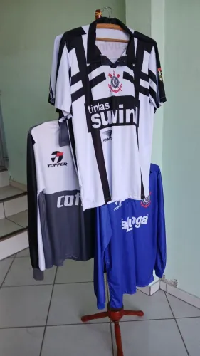 Camisa retrô Corinthians varias