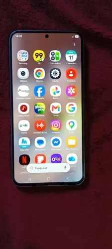 Celular Samsung A57 lilás