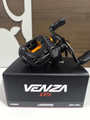 Carretilha Marine Sport Venza Ds Nova Lado Direito/Esquerdo - Entregamos Maringá e Região
