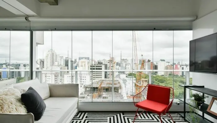 Apartamento mobiliado com elegância para Vender na Consolação, São Paulo.