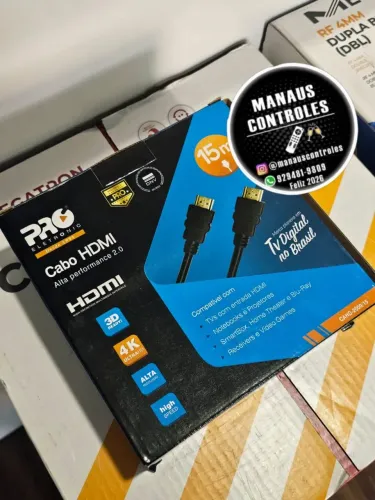 Cabo HDMI 15 metros 4k ultra hd 