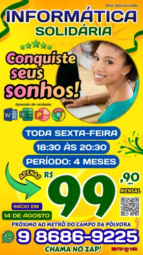CURSO DE INFORMÁTICA: (71) 9 *