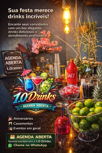 Drinks para seu evento 