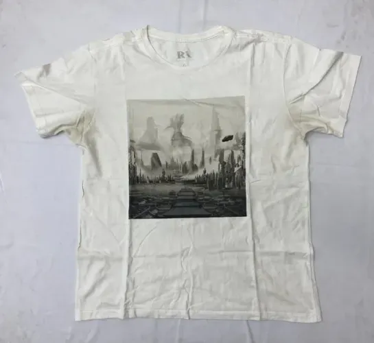 Camiseta Reserva Branca Estampa Frontal Tam G | Bom/Excelente Estado